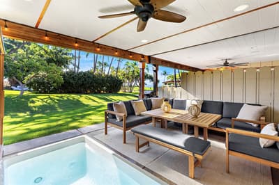 Puamana 185-1 Townhouse - A private wellness retreat in a beautiful beachfront community