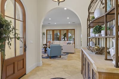 150 yards to the beach. Waterfall resort style pool, private theater and more