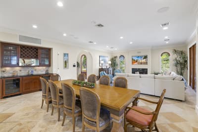 150 yards to the beach. Waterfall resort style pool, private theater and more