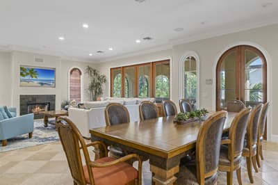 150 yards to the beach. Waterfall resort style pool, private theater and more