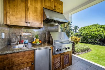 Kolea 14K (3/2) ~ Luxuriously Furnished 3 Bedroom Popular Ground Level End Condo