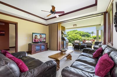 Kolea 14K (3/2) ~ Luxuriously Furnished 3 Bedroom Popular Ground Level End Condo