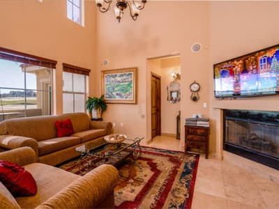 El Dorado Ranch San Felipe Vacation Rental Condo 501 - Living room Flat Screen TV