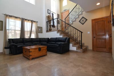 San Felipe pool side rental villa 9-3   -  first floor living room